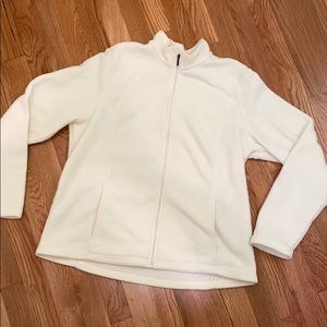Fleece zip up jacket